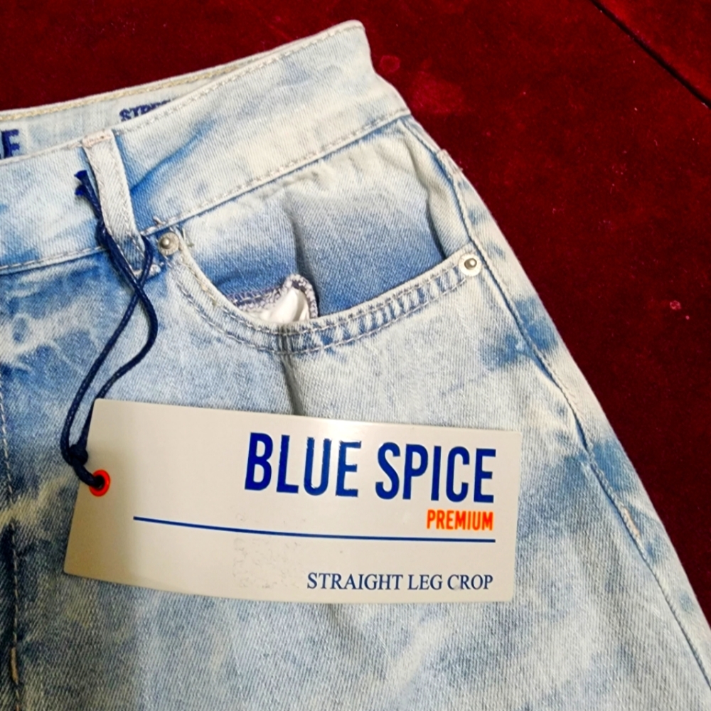 Blue Spice Premium Straight Leg Crop Jeans pants ๐ - Picture 5 of 12
